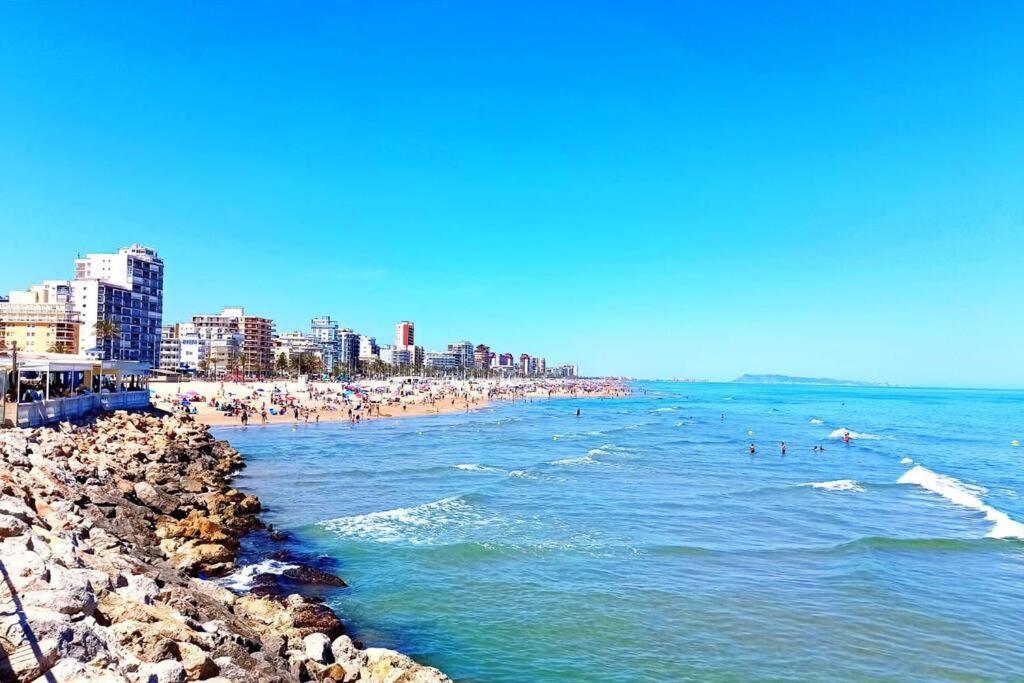 Playa de Gandia Apartamento, Estudio En La Playa מראה חיצוני תמונה