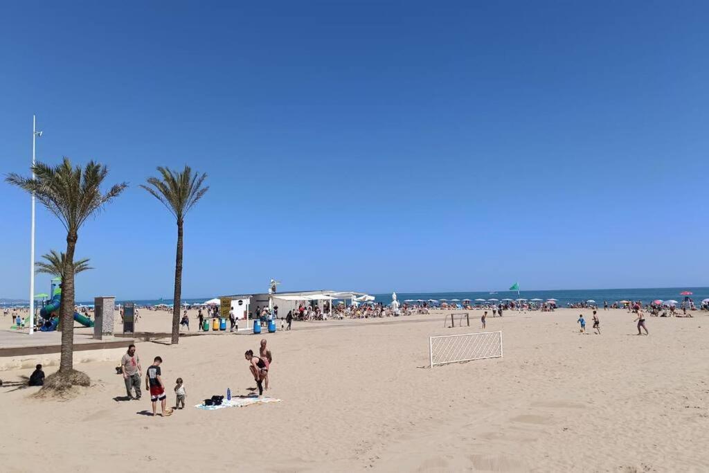 Playa de Gandia Apartamento, Estudio En La Playa מראה חיצוני תמונה